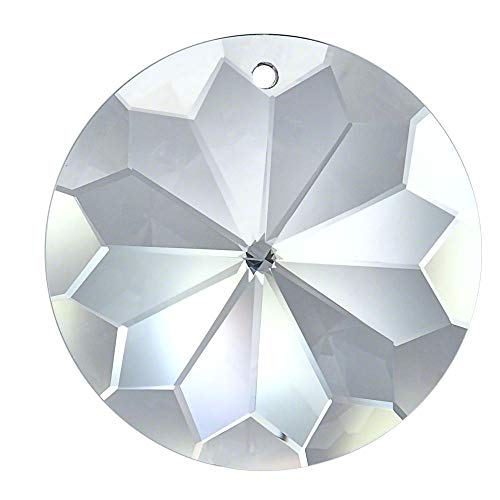 Arco Iris cristal Rivoli sol Diámetro 30,40,45 mm Crystal 30% PbO ~ Feng Shui sunc atcher, cristal, Crystal ~ Klar , Transparent, 5x 45mm Cover