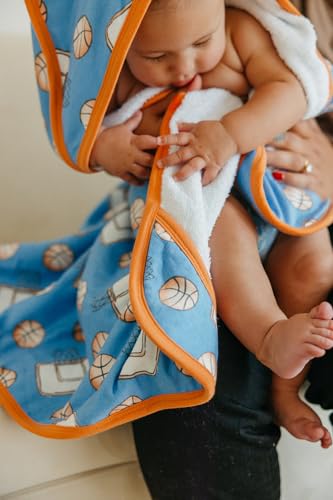 Image of Copper Pearl Hooded Bath Towels Premium Knit /Terry Cloth Baby Towels with Hood, Pockets, and Cool Designs - Great to Gift and Make Bath Time Fun - Baby Bath Towel, Dunk