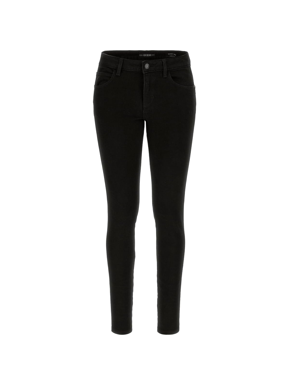 Guess Women's Noir Jeans Woman Curve X