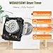 W10185982 Dryer Timer Compatible with Whirlpool WGD4800XQ0, WED4815EW1, Maytag MEDC300BW0, MEDC215EW1, Amana, Crosley, and Other Part Numbers Replacement WPW10185982 Dryer Timer