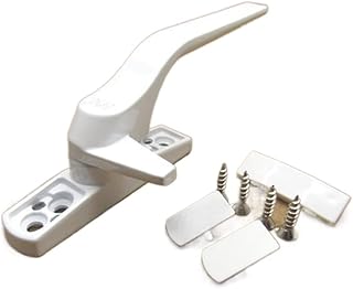 Window Handles Thickened Plastic Steel Push Open Door and Window Handle Window Handle Old Lock Buckle Door and Window Seven Characters Handle Window Handle (Color : Left)