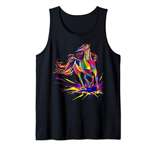Horses watercolor funny i love horse horseback riding w…
