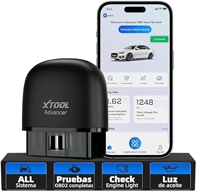XTOOL AD20 Pro OBD2 Diagnosis es un escáner de diagnóstico de automóviles inalámbrico OBD2 con escaneo Completo de Sistemas para iOS y Android, con actualizaciones de por Vida gratuitas.