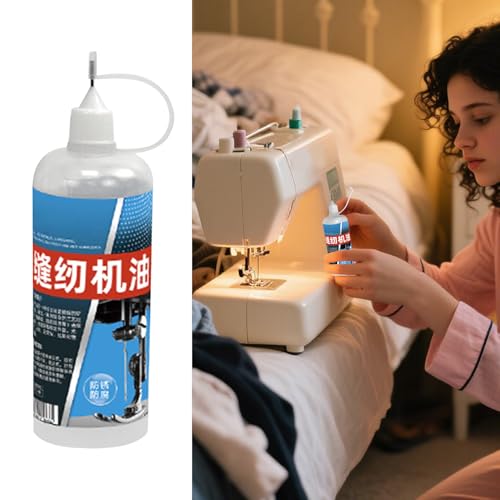 Miniatura 3 de Ylnailky Aceite Para Máquinas De Coser - Lubricante Doméstico Para Costura,Aceite De Precisión Para Garaje, Bisagras, Cerraduras Y Cadenas