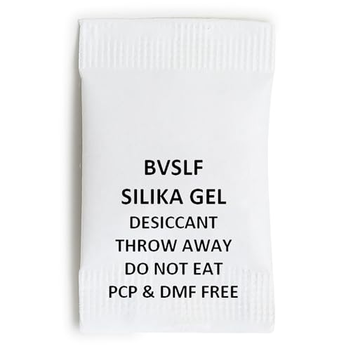 bvslf Silica Gel 5gm Pouch 200 pcs Pack 1 KG Pack, Moisture absorbents, Dehumidifier Silika Gel Bags for Moisture, Room, Kitchen, Wardrobe, Cupboard, car, Bedroom, Camera, Lenses, Shoes