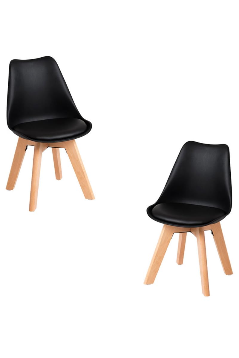 Regalos Miguel - Ofertas Límite - Pack 2 Sillas Synk Kid (Infantil) - Negro