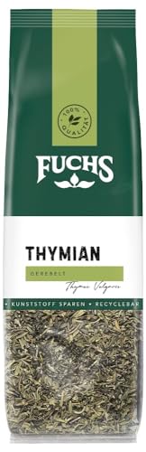 Fuchs Gewürze - Thymian gerebelt im recyclebaren Nachfüllbeutel - 20 g
