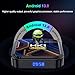 Android Box 2025, Android 13.0 TV Box with 3D 8K 4GB RAM 64GB ROM RK3528 Quad-Core ARM Cortex A53 Mali-450, 2.4GHz/5.0GHz Dual WiFi BT 4.0, Support H.265 Ultra HD/HDMI 2.0/USB 3.0 Smart TV Box