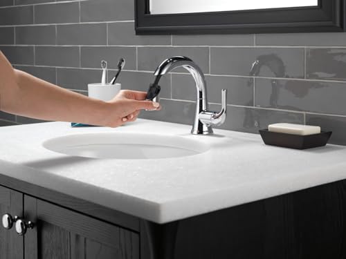 Kayra Single Handle Pull-Down Bathroom Faucet