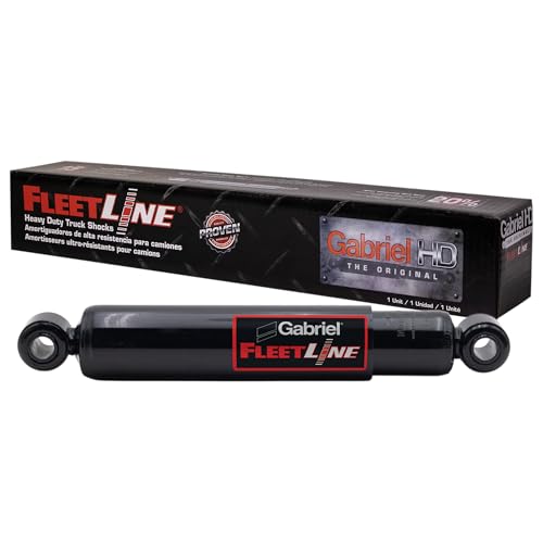 Image of Gabriel 85043 FleetLine HD Truck Front /Rear Shocks Fits Freightliner FC70, FC80, FL50, FL60, FL70, FL80, XCS; Hendrickson Trailer Suspension Systems; OEM# 60665-009, 16-16082-000