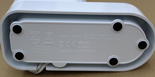 Philips Sonicare - Sanitizador de cabezal de cepillo de dientes UV + base de carga/base de carga – OEM embalado (sin embalaje al por menor) – Carga: Airfloss, CleanCare+, EasyClean, Elite+, FlexCare/+/Platino, HealthyWhite, HealthyWhite+ y Sonicare para asas de niños