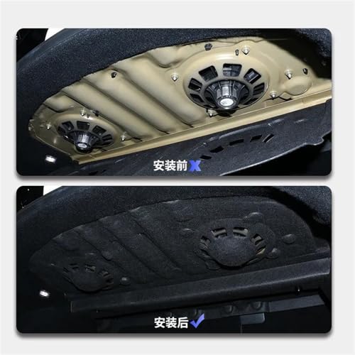 Tapis d'insonorisation de coffre Tesla Model 3 Highland résout le bruit