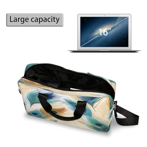 Maletín para laptop 15.6-16 pulgadas con diseño azul miniatura 5