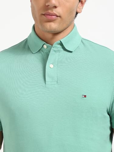 Image of Tommy Hilfiger Men's Solid Regular Fit T-Shirt