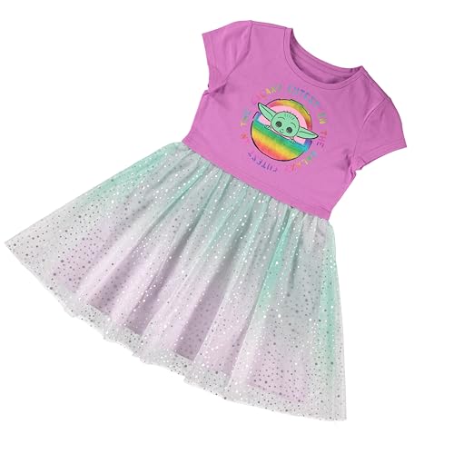 Disfraz vestido tutu de Baby Yoda para niñas miniatura 6