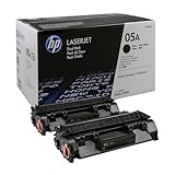 - HP 05A Lot de 2 toners LaserJet Noir Capacité standard 2 x 2 300 pages