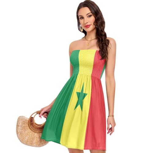 Robe d'été Sénégal fluide anti-chaleur pour femme active