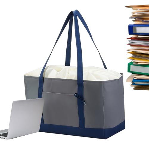 Grand sac de transport pour courses d'épicerie idéal au camping et en extérieur