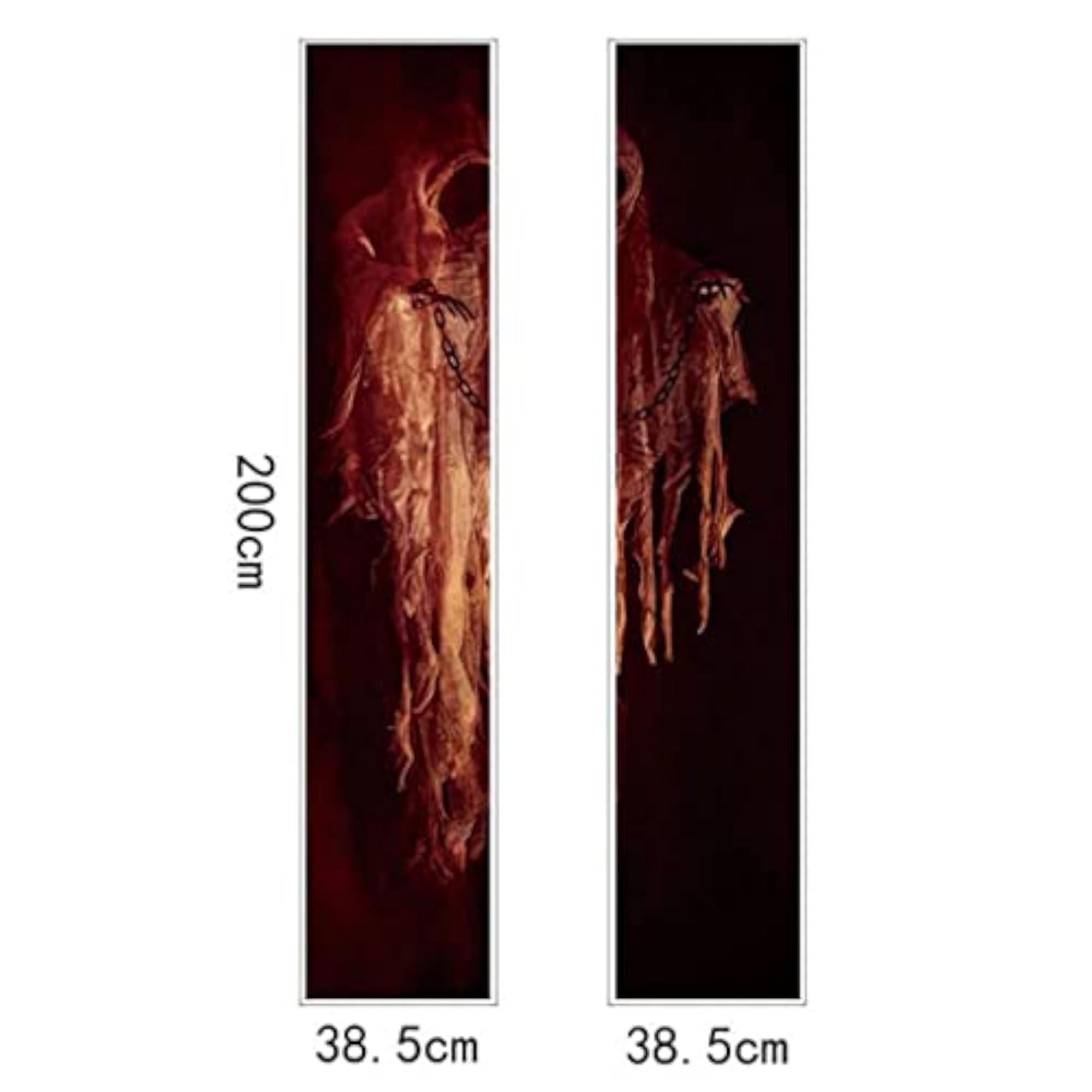 3D Door Mural Sticker Removable Wallpaper Decals Decor