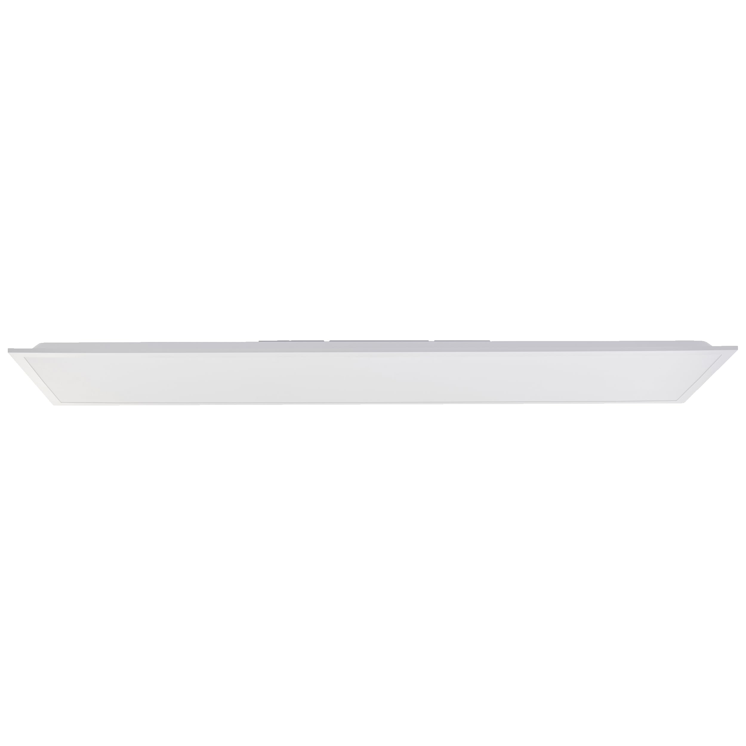 Lightbox Basic LED Aufbaupaneel | 120 x 30 cm | zeitloses Wand- & Deckenpanel mit weißem Rahmen & neutralweißer Lichtfarbe (4000 K) | 4600 lm | für jeden Raum | aus Aluminium/Kunststoff