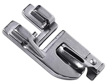 ZIGZAGSTORM 820221096 Snap On 4mm Hemmer Presser Foot for Pfaff Sewing Machine #98-694823-00,#98-694873-00-820221096