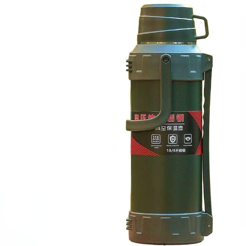 316 Travel Insulated Water Bottle - Large Capacity Outdoor Home Use Stainless Steel Portable Insulated Water Bottle -