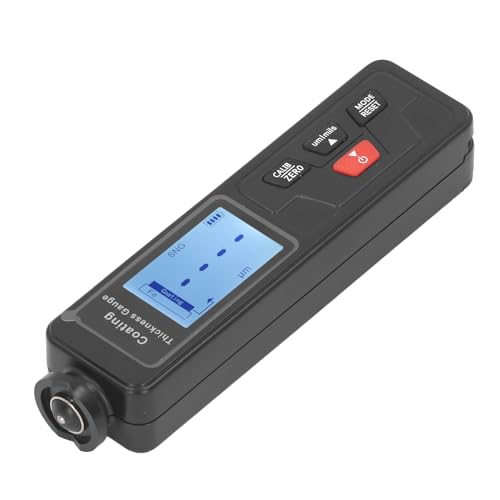 Calibrador para grosor de pintura con pantalla LCD retroiluminada miniatura 4