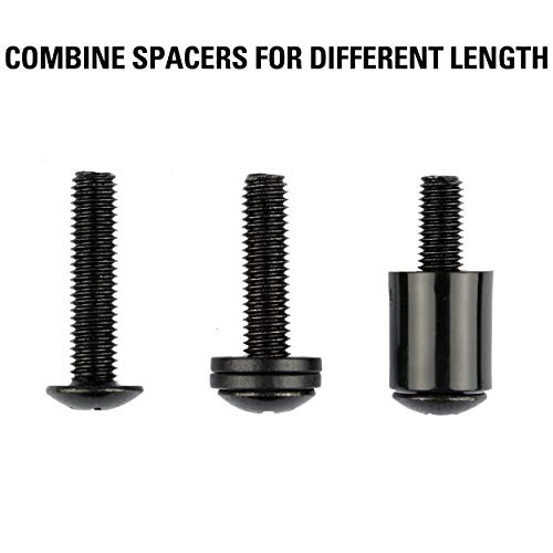 Mounting Dream Universal TV Mounting Hardware TV Wall Mounts Hardware Kit Fits All TVs, Screw for TV Mount with M4, M5, M6, M8 TV Screws, Spacers and Washers for Samsung TV up to 82 inch MD5756