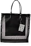  Calvin Klein Damen Interlock Xl Shopper Tote, Schwarz (Black), 1x1x1 cm