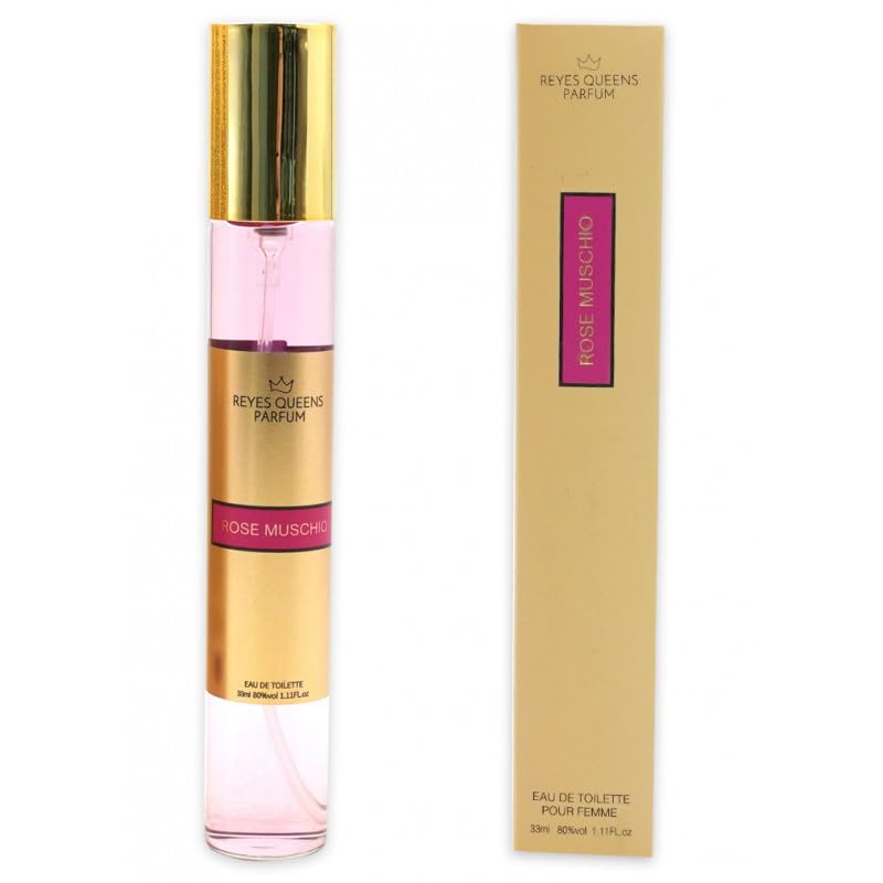 Rose Muschio, Women Eau de Toilette, Perfume de Equivalencia Colonia Equivalente para Mujer, 33 ml Fragancia Duradero, Elegante y Sofisticado Q082