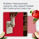 Glade PlugIns Refills odświeżacz powietrza, sceniczne i niezbędne oleje do domu i łazienki, jabłko cynamon, 3,35 Fl Oz,