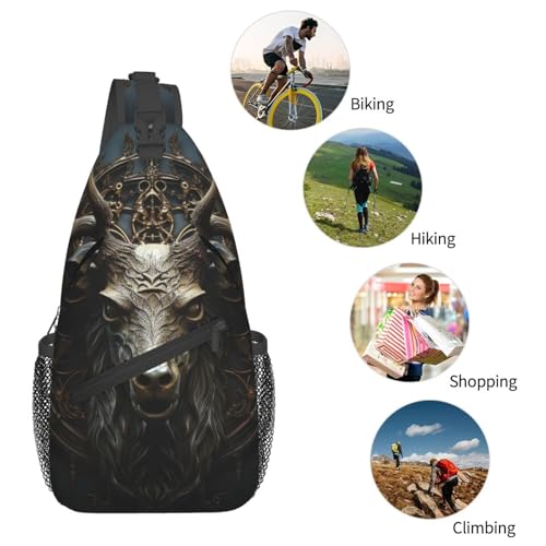 Mochila pequeña de tipo bandolera para senderismo miniatura 6