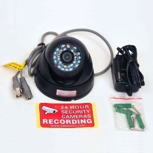 VideoSecu 8 Pack Day Night Vision Security Cameras CCD 600TVL Outdoor IR Wide Angle Dome Home CCTV Surveillance with Power Supplies and Warning Stickers W24