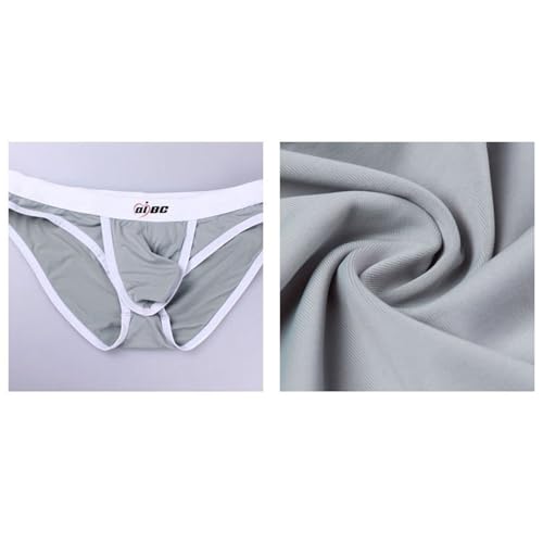 Evankin Men's Sexy Underwear Low Rise Brief Underpants U Convex Pouch Space Module Funny Lingerie3