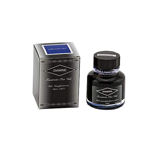 Image of DIAMINE FUONTAIN PEN BOTTLED INK, SARGASSO SEA 30 ML