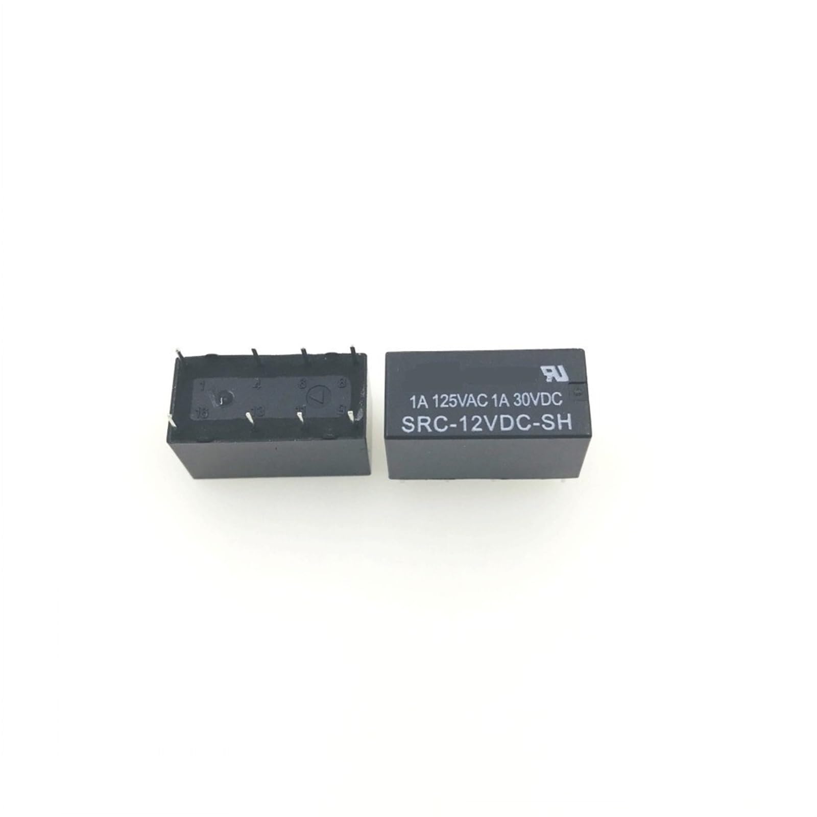 SRC-05VDC-SH SRC-12VDC-SH SRC-24VDC-SH 5V 12V 24V 1A 8PINS Relais 5St (Size : 24V)