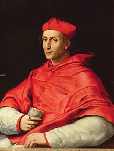 Raphael Portrait du Cardinal Dovizzi : Sublimez Votre Salon avec Art