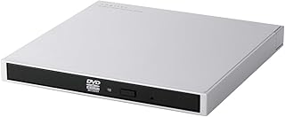 ロジテック ポータブルDVDドライブ USB3.2(Gen1) USB type-C Mac 対応 シルバー LDR-PWA8CU3MSV