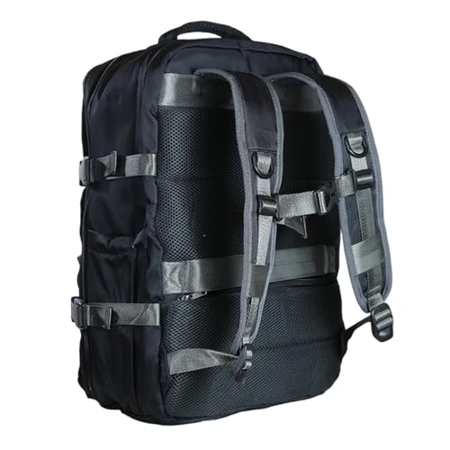 NTK, Mochila Trip para Viagens Poliéster 290D, Preto