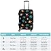 Meaudiwes Fashion Elastic Luggage Cover, Cool Universe Space Galaxy Travel Suitcase Protector for 30-32 Inch, Washable Anti Scratch Stretch Baggage Covers (XL)