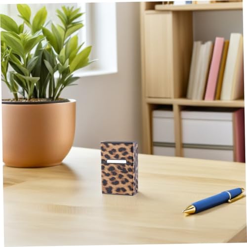 Étui à cigares 2pcs idée cadeau homme boîte cigarettes PU et ABS - 7