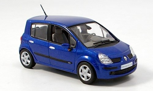 Preisvergleich Produktbild RENAULT Modus, blau, 2006, Modellauto, Fertigmodell, Norev 1:43