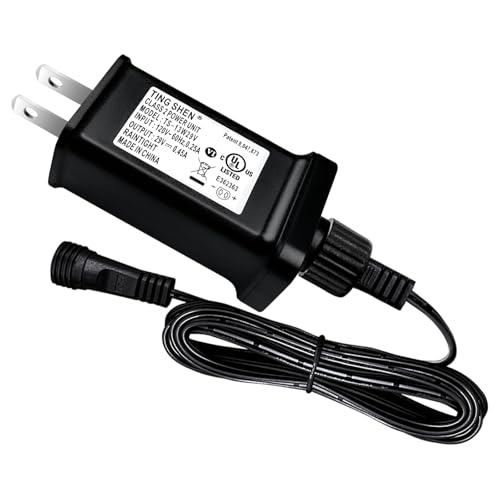 LED Transformer 29V 13W LED Power Supply Model TS-13W29V Replacement Parts IP44 US Plug Adapter, Seasonal-Use LED Driver for String Light, Christmas Tree Holiday Lighting