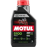 Motul – Motul 104066 Motorrad-Motoröl, 4 Takt, 10 W/40 (Teilsynth.),