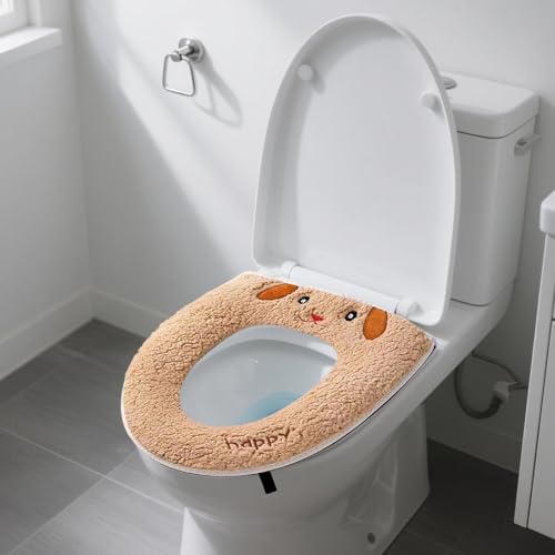 Calentador suave lavable de asiento de váter con conexión USB 4