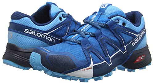 Salomon Speedcross Vario 2 Damen Trailrunning-Schuhe, Grip auf hartem und weichem Untergrund, Fußhalt, Schutz, Hawaiian Surf, 40 2/3