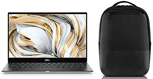 Image of Dell XPS 9305 13.3 FHD Display Thin & Light Laptop (i7-1165G7 / 16GB / 512GB SSD / Integrated GFX / 1Yr Premium Plus Warranty / Win 10 + MSO / Backlit KB + FPR / Silver) Pro Slim Backpack 15