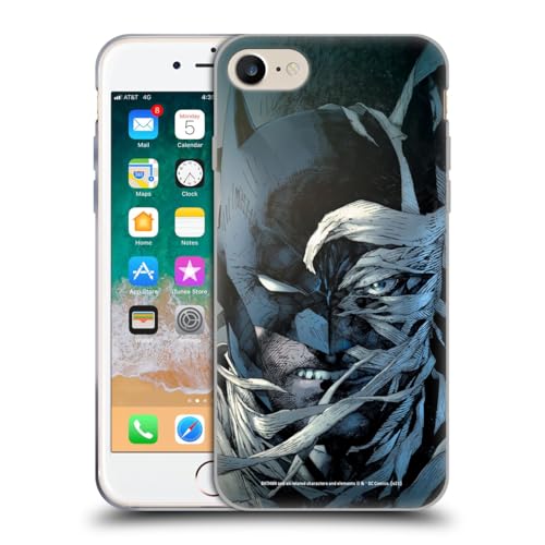Funda Batman para iPhone SE 2022 de gel suave con diseño de cómic