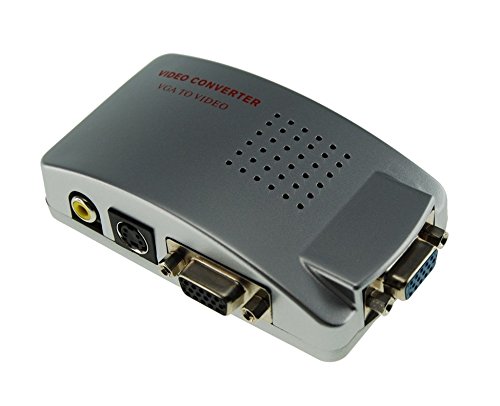 Convertidor Señal VGA a RCA Video y S Video