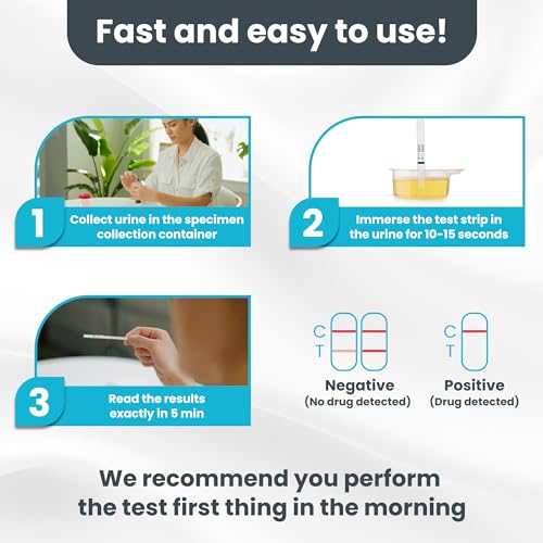 Exploro THC15 Highly Sensitive At Home Marijuana Drug Test Kit, Thc Drug Test Kit Marijuana/Weed thumb #4